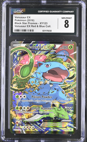 Venusaur EX - Black Star Promo - CGC 8
