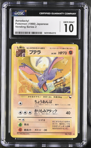 Aerodactyl - Vending Series - CGC 10