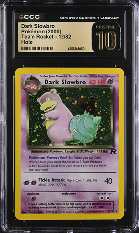Dark Slowbro - POP 2 - PRISTINE 10