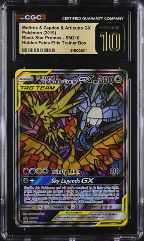 Moltres & Zapdos & Articuno - PRISTINE 10