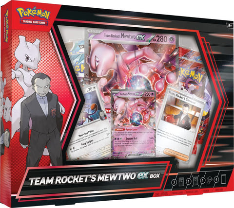 Team Rocket's Mewtwo ex Box (PRE-ORDER 6/27)
