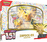 151 Zapdos EX Box (Pre-Order 10/6)