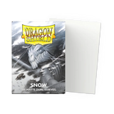 Dragon Shield Sleeves: Standard Matte Dual - Snow 100CT