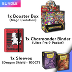*WAVE 2* Mega Evolution Booster Box Charmander Bundle  (PRE-ORDER EST 10/24)