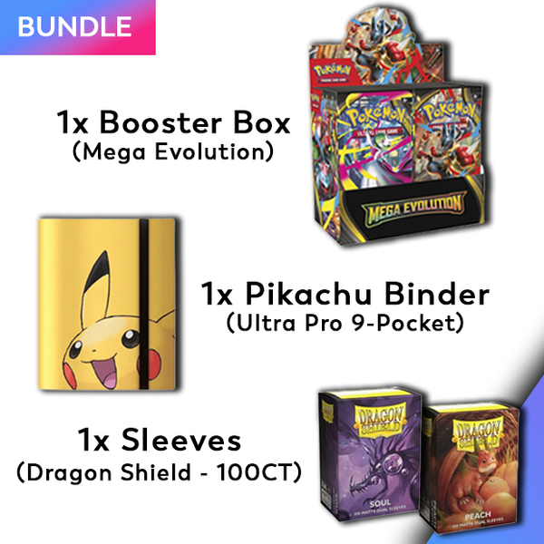 WAVE 2* Mega Evolution Booster Box Pikachu Bundle (PRE-ORDER