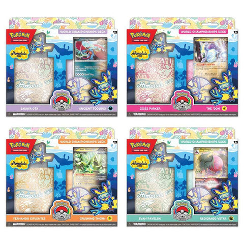 2024 World Championships Deck (Set of 4)(Pre-Order 5/16)