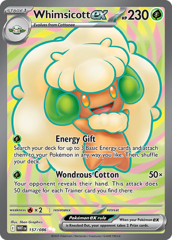 Whimsicott ex (Ultra Rare)