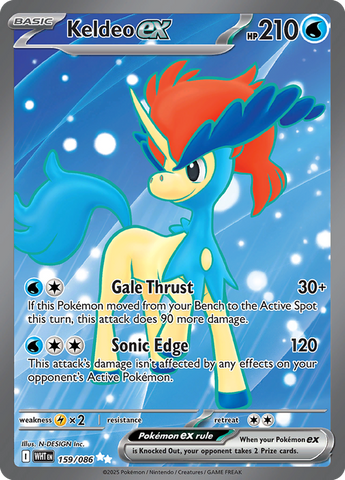 Keldeo ex (Ultra Rare)