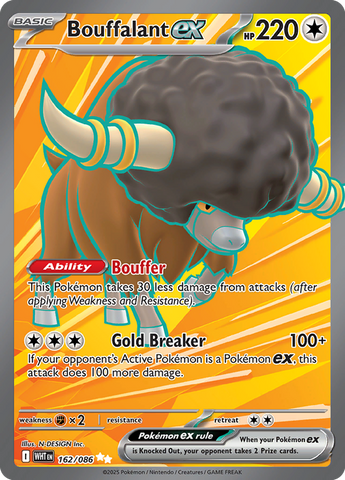 Bouffalant ex (Ultra Rare)