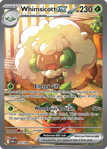 Whimsicott ex (Special Illustration Rare)