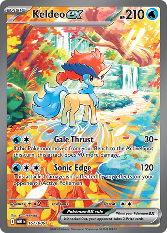 Keldeo ex (Special Illustration Rare)