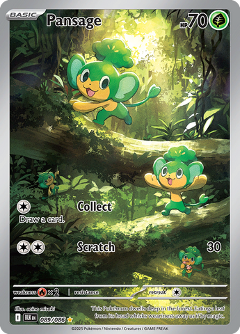 Pansage (Illustration Rare)