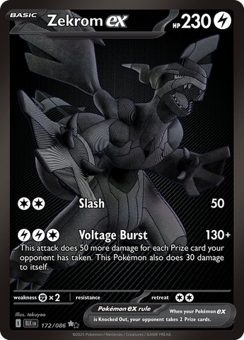 Zekrom ex (Black & White Rare)