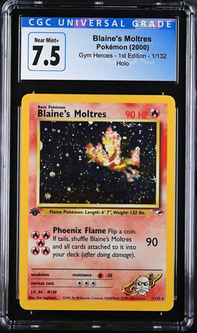 Blaine's Moltres (1st Ed)
