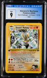 Giovanni's Machamp - 1st Edition - CGC 9