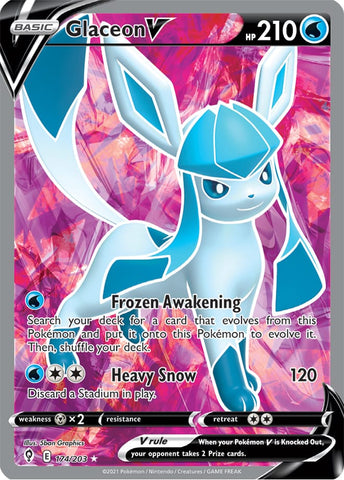 Glaceon V (Full Art)