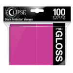 Ultra Pro Eclipse Gloss Hot Pink Sleeve (100)