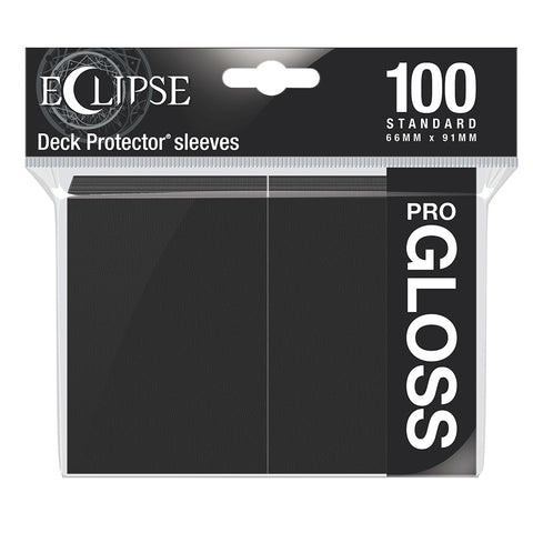 Ultra Pro Eclipse Gloss Jet Black Sleeve (100)