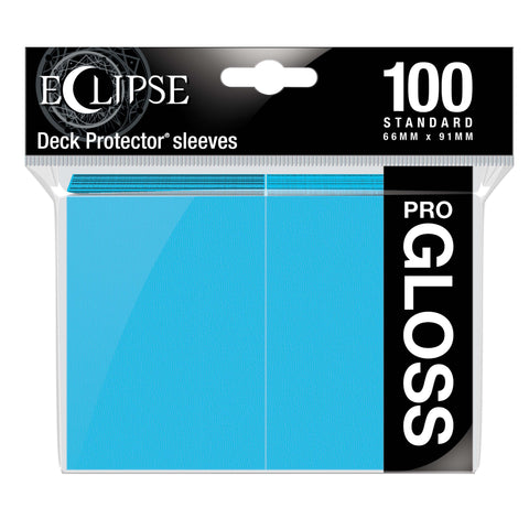 Ultra Pro Eclipse Gloss Sky Blue Sleeve (100)