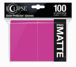 Ultra Pro Eclipse Matte Hot Pink Sleeve (100)