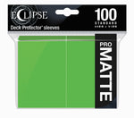 Ultra Pro Eclipse Matte Lime Green Sleeve (100)