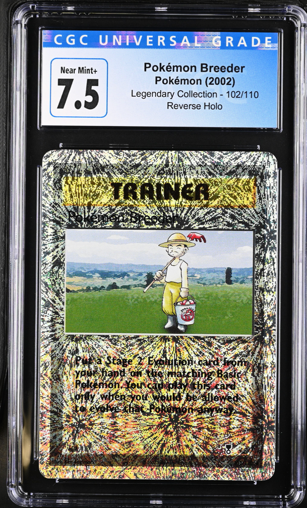 pokemon breeder card Pokmon Breeder 76/102 Base Set 1st Edition Card