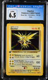 Zapdos - French - 1st Edition - CGC 6.5
