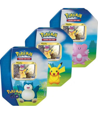 Pokemon Go Gift Tins (Set of 3)